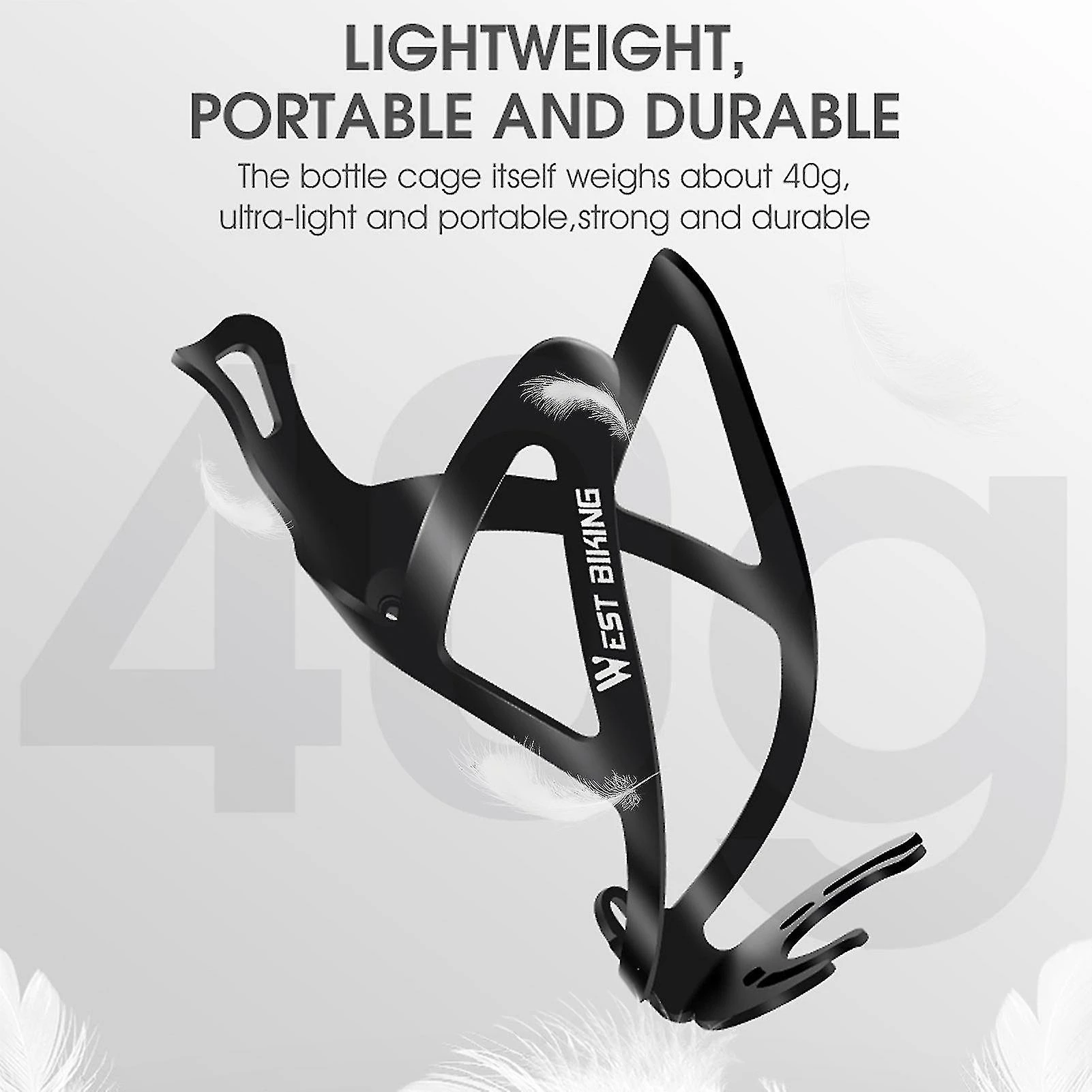 Unbranded West Biking Bike Water Bottle Holder Léger Alliage D’aluminium Bicycle Bottle Cage Pour Road Mountain Bikes Accessoires De Vélo 3 Unbranded West Biking Bike Water Bottle Holder Léger Alliage D’aluminium Bicycle Bottle Cage Pour Road Mountain Bikes Accessoires De Vélo – Image 3