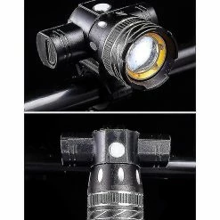 Nw 1776 Led Bike Lights Rechargeable, Led Bike Front Lights, Super Capacity Bicycle Lights 5000 Lumens 3 Modes Réglables Waterproof Front Mountain Bike Light -Vélo fixie Soldes 769014718 max