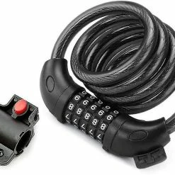 Nw 1776 2023 - Bike Lock Câble Bobine Bike Lock, Câble De Verrouillage De Vélo, Bike Lock Long 120cm X 12mm