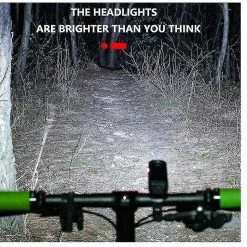 Nw 1776 Lumière De Vélo, Usb Rechargeable Vélo Phare 2000 Lumen Super Bright Bike Lumière Avant Ipx -Vélo fixie Soldes 769033448 max