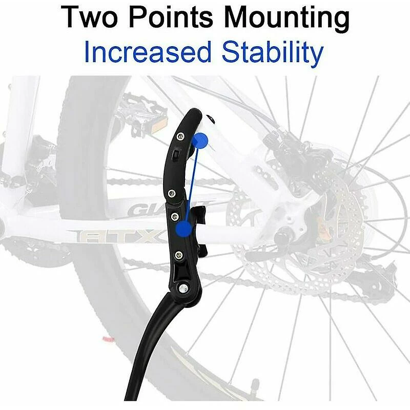 Unbranded Universal Bike Rack Side Mount Bike Stand Aluminum Alloy Non-slip Rubber Mount For 24-29 Inch Mtb Road Bike Bicycles And Folding Bike Height Adjustabl 2 Unbranded Universal Bike Rack Side Mount Bike Stand Aluminum Alloy Non-slip Rubber Mount For 24-29 Inch Mtb Road Bike Bicycles And Folding Bike Height Adjustabl – Image 2