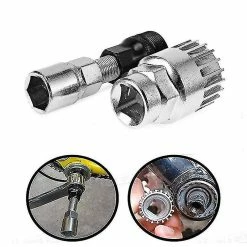 Unbranded Outils De Réparation De Vélo Set Crank Extractor Puller Bike Pédalier Lockring Remover Wrench Mtb Mountain Road Bike Repaire-kit -Vélo fixie Soldes 771811549 max