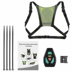 Unbranded Led Turn Signal Bike Pack Gilet Réfléchissant Sac à Dos W Indicateur De Direction Sécurité Led Sac à Dos Sans Fil Rc Sports Vest Sac D’équitation -Vélo fixie Soldes 771816170 max