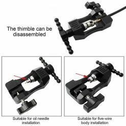 Unbranded Muqzi Mountain Bike Road Bike Disc Brake Bicycle-oil Aiguille Olive Head Installation Push Into Tool Inserter Pentaline Bh59/90 -Vélo fixie Soldes 771820848 max