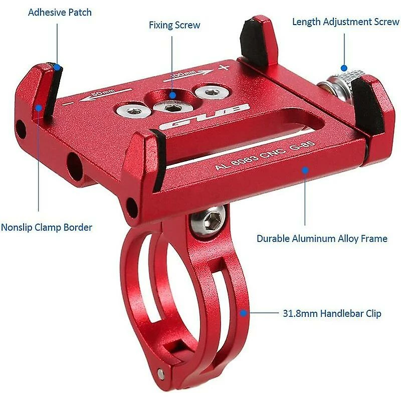 Unbranded Universal Adjustable Bike Phone Holder Mount Gps Bracket Cradle Clamp For Mountain Bike Ternel 3 Unbranded Universal Adjustable Bike Phone Holder Mount Gps Bracket Cradle Clamp For Mountain Bike Ternel – Image 3