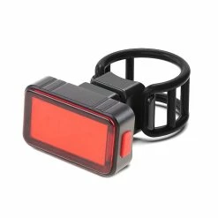 Unbranded Usb Rechargeable Led Bike Flash Tail Rear Light Bicycle Taillight Cycling Seatpost Waterproof 100lm Cob 28led Lighting Tool