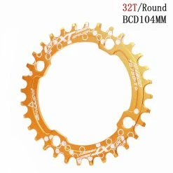 Unbranded VTT Vélo Bcd 104 Pédalier 170mm Manivelle 1x Système Chainwheel Single Chainring Narrow Wide Pour 1 * 11 1 * 10 Mountain Bike -Vélo fixie Soldes 776473488 max