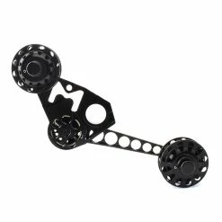 Unbranded Alliage D’aluminium Bicycle Chain Guide Wheel 2/3/6 Speed Folding Bike Rear Derailleur Chain Tensioner