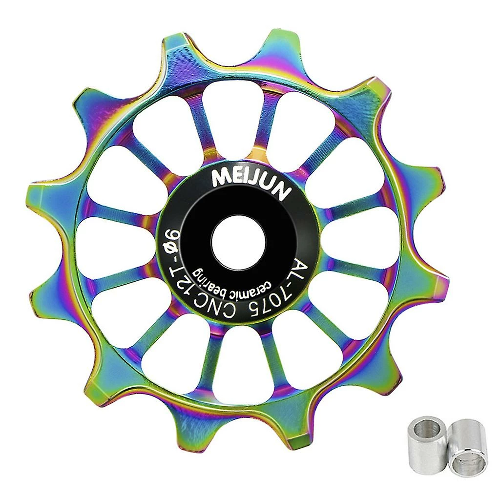 Unbranded 12t Dérailleur De Vélo Négatif Positif Roue De Guidage Roulement En Céramique Mtb Road Bike Poulie Pour Roue Jockey 1 Unbranded 12t Dérailleur De Vélo Négatif Positif Roue De Guidage Roulement En Céramique Mtb Road Bike Poulie Pour Roue Jockey