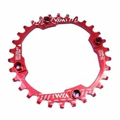 Unbranded 104bcd 30t Bicycle Crank Chainring Narrow Wide Ultralight Mtb Bike Chainwheel Circle Crankset Plate Cycling Round Single Speed Chain Ring