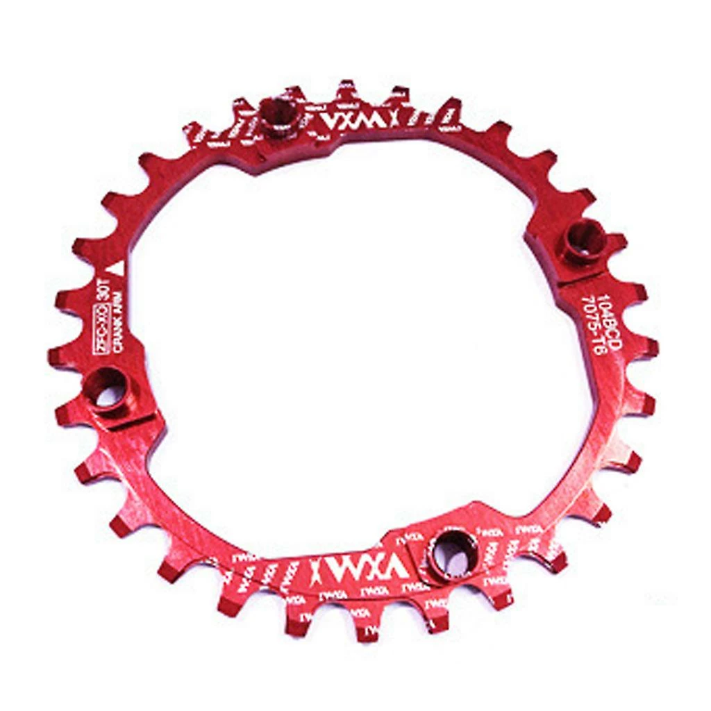 Unbranded 104bcd 30t Bicycle Crank Chainring Narrow Wide Ultralight Mtb Bike Chainwheel Circle Crankset Plate Cycling Round Single Speed Chain Ring 1 Unbranded 104bcd 30t Bicycle Crank Chainring Narrow Wide Ultralight Mtb Bike Chainwheel Circle Crankset Plate Cycling Round Single Speed Chain Ring