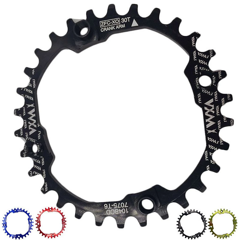 Unbranded 104bcd 30t Bicycle Crank Chainring Narrow Wide Ultralight Mtb Bike Chainwheel Circle Crankset Plate Cycling Round Single Speed Chain Ring 4 Unbranded 104bcd 30t Bicycle Crank Chainring Narrow Wide Ultralight Mtb Bike Chainwheel Circle Crankset Plate Cycling Round Single Speed Chain Ring – Image 4