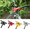 Unbranded Bike Magnetic Bicycle Hinge Clamp Leve-r Plate Hinge Clamp Leve-r Plate