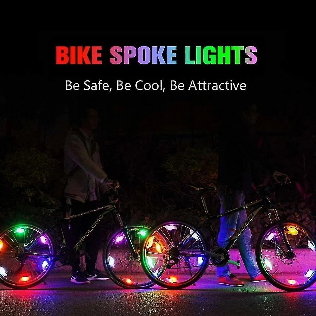 Unbranded New 2023 4pcs Waterproof Bicycle Spoke Light Mode Led Bike Wheel Light 4 Unbranded New 2023 4pcs Waterproof Bicycle Spoke Light Mode Led Bike Wheel Light – Image 4
