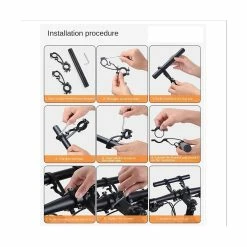 Unbranded Bicycle Extension Frame Lamp Code Table Frame Mountain Bike Bracket Extension Frame Rides Accessori -Vélo fixie Soldes 777667456 max