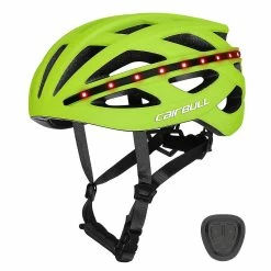 Unbranded Cairbull In-mold Smart Bicycle Helmet Cycling Mtb Road Bike Helmet W Turn Signal Stop Light Warning Light Men's Cycling Helmet -Vélo fixie Soldes 777949267 max