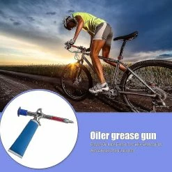 Unbranded Hot Sale Bicycle Grease Gun Habilement Manufacture Aluminium Bicycle Grease Gun Mountain Mtb Bike Repair Tools Service Accessoires -Vélo fixie Soldes 777963095 max