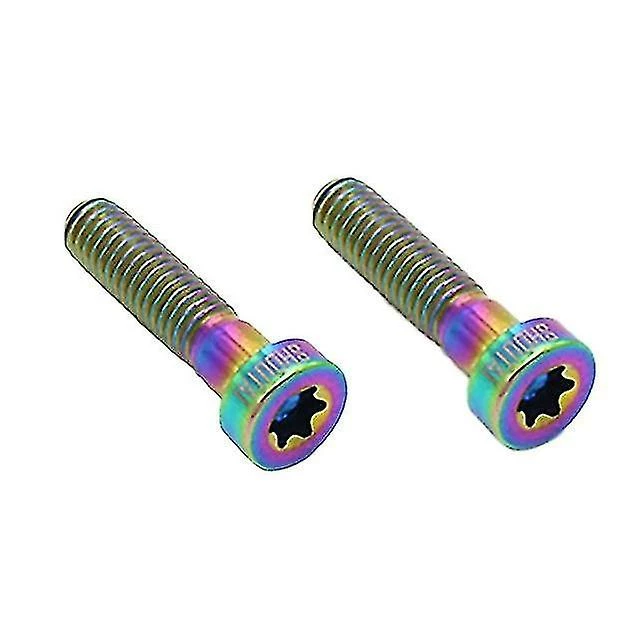 Unbranded Dropship-bike Oil Brake Tc4 Titanium Alloy Screw Pour Shimano Xt M8000 / 9000 / 9020 Accessoires De Vélo 4 Unbranded Dropship-bike Oil Brake Tc4 Titanium Alloy Screw Pour Shimano Xt M8000 / 9000 / 9020 Accessoires De Vélo – Image 4
