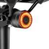 Unbrand Smart Bike Tail Light Ultra Bright Back Brake Light Usb Rechargeable Led Feu Arrière Imperméable à L’eau Feux De Cyclisme De Route