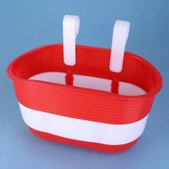 Unbranded Kid Bike Basket Plastique Guidon Avant Panier Détachable Rapide Libéré Panier -Vélo fixie Soldes 786243177 max