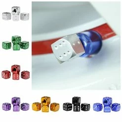 Unbranded 5pcs Bike Dust Pour Valve Stem Cover Black Blue Green Purple Red White Yellow -Vélo fixie Soldes 786245405 max