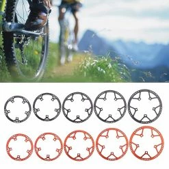 Nw 1776 Ultraléger 130 Bcd Bmx Chainring Folding Bicycle Alloy Aluminium Alloy Bmx Chainwheel Bike Crankset Tooth 45/47/53/56/58t -Vélo fixie Soldes 789679173 max