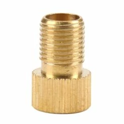 Aionyaaa 4pcs Bike Bicycle Accessorie Valve Adapter Pump Convert Presta To Schrader Copper Valve Adaptor Wheels Gas Nozzle Tube Tool