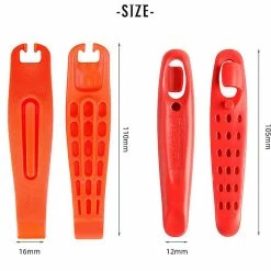 Aionyaaa 3pcs Bicycle Tyre Lever Nylon For Mountain Bike Crowbar Removal Tool Cycling Accessories -Vélo fixie Soldes 789773078 max