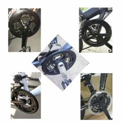 Unbranded 8holes 42t Bike Crank Diy Cover Bicycle Crankset Chain Wheel Cover Guard Mountain Bike Chain Replac -Vélo fixie Soldes 790833889 max