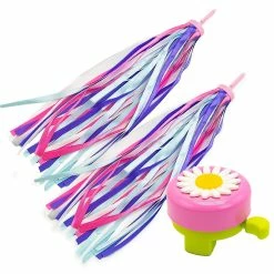 Unbranded 1pair Kid's Rainbow Bike Streamers Pour Filles Garçons, 2pcs 10 « Enfants Coloré Vélo Poignées Tassel Rubans