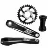 Unbranded Crankset Mountain Bike Crank Arm Set Single Speed 170mm Crankset