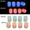 Alisili 8pcs 8mm Universal Fluorescent Luminous Tire Valve Stem Covers Car Tire Valve Cap Motorcycle Bike Luminous Valve Nozzles