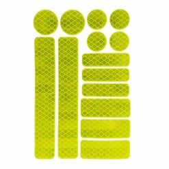 Alisili Bike Safety Stickers Night Bicycle Reflective Stickers Acrylic Self-adhesive Cycling Decorative Anti-collision Warning Strip -Vélo fixie Soldes 811241350 max
