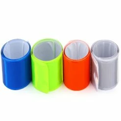 Alisili 1pc Cycling Reflective Strips Warning Running Fishing Bike Safety Bicycle Bind Pants Leg Strap Reflective Tape -Vélo fixie Soldes 811241503 max