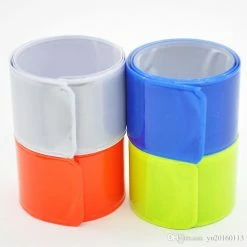 Alisili 1pc Cycling Reflective Strips Warning Running Fishing Bike Safety Bicycle Bind Pants Leg Strap Reflective Tape -Vélo fixie Soldes 811241527 max