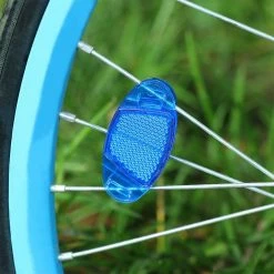 Alisili 4pcs Bicycle Bike Spoke Reflector Safety Warning Light Cycling Lights Wheel Rim Reflective Mount Bicycle Reflect Accessories -Vélo fixie Soldes 811241761 max