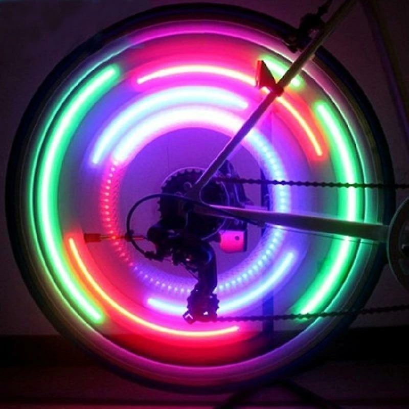 Alisili Bicycle Wheel Spoke Light 3 Mode Led Neon Imperméable à L’eau Bike Safety Warning Light Facile à Installer Accessoires De Vélo Avec Batterie 2 Alisili Bicycle Wheel Spoke Light 3 Mode Led Neon Imperméable à L’eau Bike Safety Warning Light Facile à Installer Accessoires De Vélo Avec Batterie – Image 2