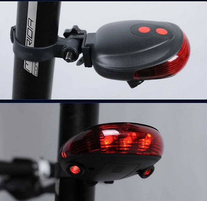 Alisili Beam Bike Logo Imperméable à L’eau Arrière Bicyclette Queue Light 2 Laser + 5 Led Red Lamp 4 Clignotant Modèle Nuit Avertissement Accessoire D’avertissement 2 Alisili Beam Bike Logo Imperméable à L’eau Arrière Bicyclette Queue Light 2 Laser + 5 Led Red Lamp 4 Clignotant Modèle Nuit Avertissement Accessoire D’avertissement – Image 2