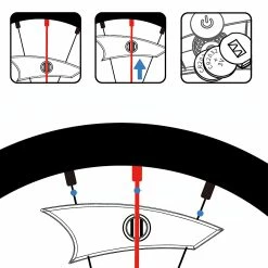 Alisili Led Bicycle Spoke Light Waterproof Road Bike Wheel Lights Night Riding Safety Warning Spokes Lamp Bike Decor Bicycle Accessories -Vélo fixie Soldes 811242092 max