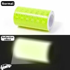 Alisili 5cm*100cm Bike Body Reflective Safety Stickers Reflective Safety Warning Conspicuity Tape Film Sticker Strip Bicycle Accessories -Vélo fixie Soldes 811242260 max