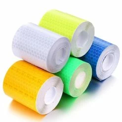 Alisili 5cm*100cm Bike Body Reflective Safety Stickers Reflective Safety Warning Conspicuity Tape Film Sticker Strip Bicycle Accessories -Vélo fixie Soldes 811242271 max