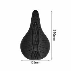 Unbranded Vélo 3d Fibre De Carbone Nid D’Abeille Selle Large Creux Confortable Mountain Road Bike Cylcing Coussin -Vélo fixie Soldes 816079588 max