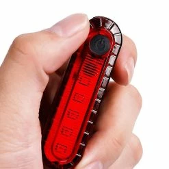 Unbranded Bike Safety Light Solar Rechargeable Bike Front Light Tail Light Avec Klaxon -Vélo fixie Soldes 820692345 max