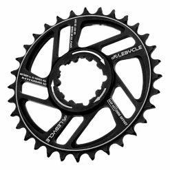 Unbranded Direct Mount Chainring Mtb Bike Chainwheel Bicycle Chain Wheel Black 34t