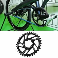 Unbranded Direct Mount Chainring Mtb Bike Chainwheel Bicycle Chain Wheel Black 34t -Vélo fixie Soldes 822117270 max
