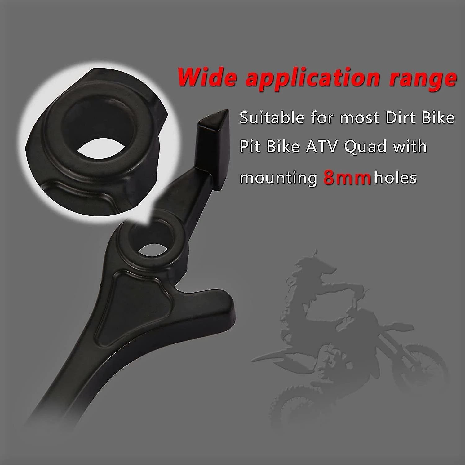 Unbranded 178mm Gauche Hydraulique Frein Frein Levier De Remplacement Pour 50cc 70cc 90cc 110cc 125cc Chinois Dirt Bike Noir1pcs 4 Unbranded 178mm Gauche Hydraulique Frein Frein Levier De Remplacement Pour 50cc 70cc 90cc 110cc 125cc Chinois Dirt Bike Noir1pcs – Image 4