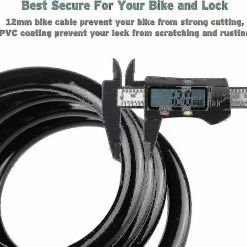 Unbranded Bicycle Lock Mountain Bike Antivol Lock Vélo Mot De Passe à Quatre Chiffres Lock Mountain Bike -Vélo fixie Soldes 836579222 max