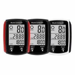 Unbrand Mountain Bike Touch Screen Speedometer Robuste Imperméable à L’eau Rétro-éclairé Odomètre Durable Léger Fryer Pan -Vélo fixie Soldes 843751558 max